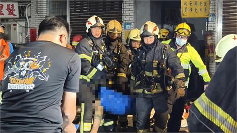 暗夜惡火！中和頂加套房火警　一男身亡「身上有刀傷」