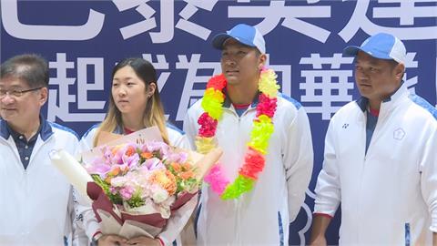 快新聞／台灣英雄返國！輕艇賴冠傑、桌球簡彤娟　已鎖定下個前進目標