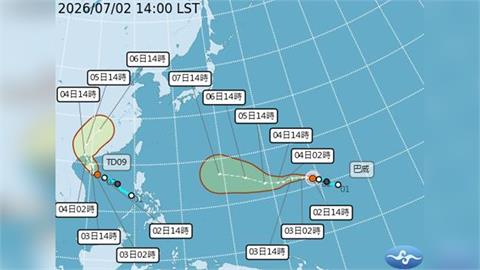 快新聞／放假真的有望了？巴威颱風路徑全揭露　粉專曝「這天」是關鍵
