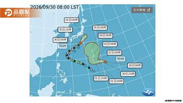 雙颱恐夾擊！彩雲颱風周末生成 跨界颱風緊追在後