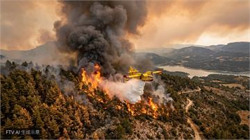 法國南部爆發猛烈野火　逼退上百居民、交通中斷
