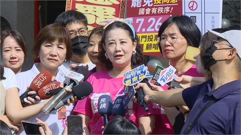 快新聞／剷藍委鎖定「7加3」目標？　吳思瑤秀英文駁：傅黃小弟31席都要罷