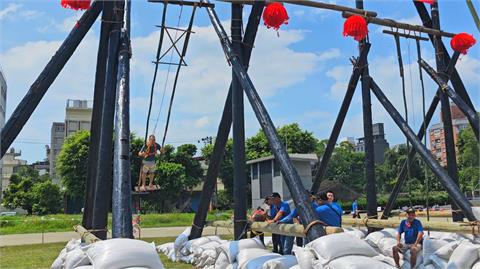 中秋節盪鞦韆傳承134年　四連霸冠軍分享秘訣