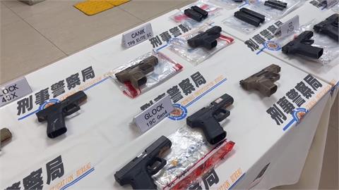 嫌犯聯手走私16把手槍　台美警方跨海合作攔截