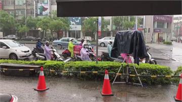 罷韓投票真辛苦 上午飆高溫、下午大雷雨