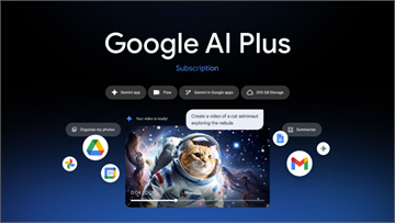 Google AI Plus 正式在台推出 每月只需260元