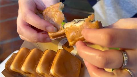 雞蛋糕結合大溪名產！內餡＂包豆干＂甜鹹滋味獲好評