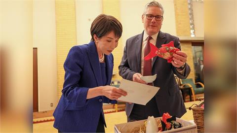 快新聞／真會送！高市早苗贈施凱爾日製貓咪用品　提英官邸「第一捕鼠大臣」Larry