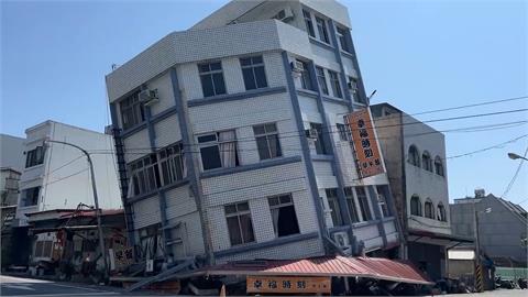 花蓮北濱街5樓民宅坍塌　週三晚間展開拆除作業