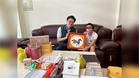 風災重傷小如康復返校　台南市府持續關懷送暖