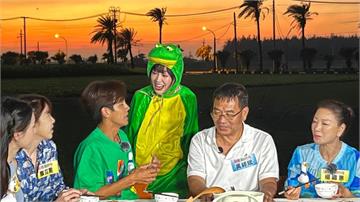 《綜藝新時代》籃籃「癩蝦蟆想吃天鵝肉」 用「呱語」主持全場傻眼
