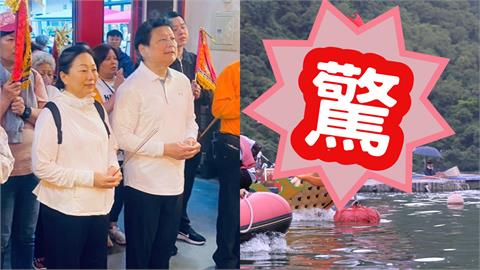 傅崐萁因1事脫口「加碼跳海」畫面曝光！徐榛蔚「俯身開龍頭」太震撼