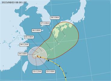 LIVE／中颱「卡努」暴風圈下午觸陸！ 氣象局11:40最新說明