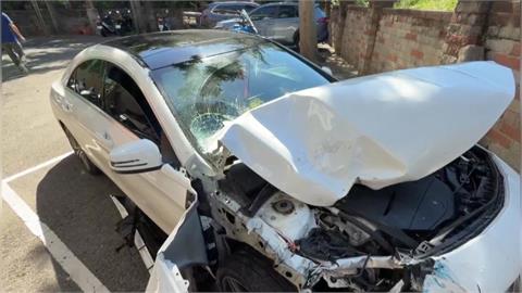 台中男毒駕撞連撞三波釀４傷　被逮車被查扣、法院聲請羈押