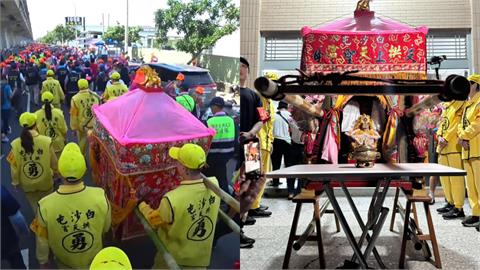 白沙屯媽祖「起駕1小時就顯靈」停駕這宮廟！信徒曝深厚淵源：來找好姐妹