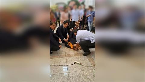 快新聞／醫師總統有夠暖！賴清德關心「昏倒獅姐」  賴瑞隆：有他在特安心