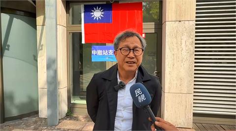 成功守住國旗！　謝志偉酸中國戰狼「站到走廊」