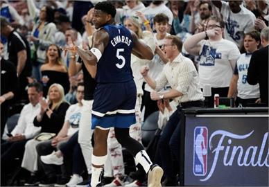 NBA季後賽(影)／灰狼主場雪恥！143:101寫半場得分新高痛宰雷霆