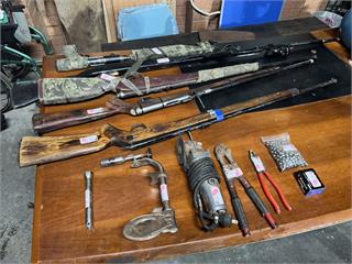 鴿舍淪地下兵工廠 警直搗花蓮深山扣5長槍逮28歲男