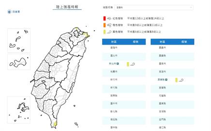 快新聞／強風吹到明晚！　「這2縣市」恐有8級以上強陣風