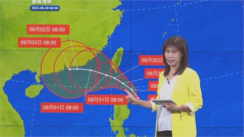 快新聞／中颱蘇拉「這2日影響台灣最明顯」　颱風雨今晚來襲