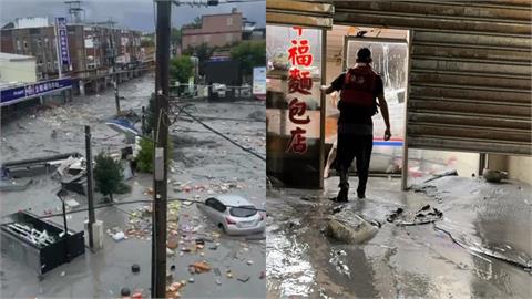 花蓮光復鄉「淤泥高達1公尺」！祖孫3人受困「全身淋濕、餓整晚」家人急求救
