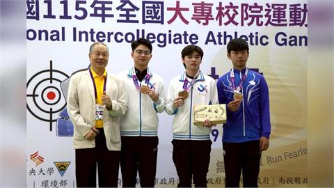 全大運／北市大宋佳彥男子射擊一日雙金續拚混合賽！清大周亞瑄女子封后亞運達標