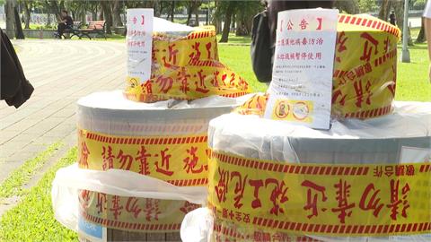 不讓鼠吃?北市大湖公園「垃圾桶遭封印」 議員批:治標不治本