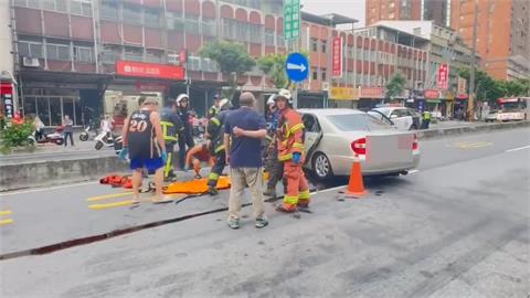 三峽車禍第五天未清醒! 偵查隊長到院了解余文正病情