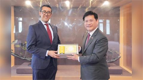 快新聞／台瓜邦誼92年　林佳龍接見瓜地馬拉財長允助「晶片之路」計畫