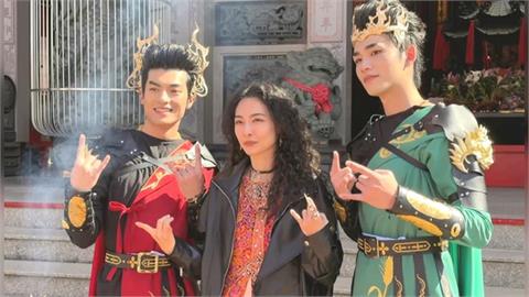 媽祖單元劇豐原開拍　黃湘婷飾演「龐克風」媽祖化身