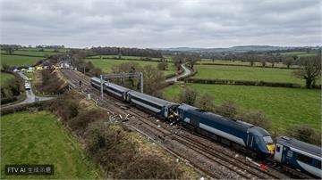 英國倫敦北方通勤列車相撞　釀1死近百人傷