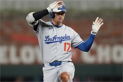 MLB(影)／大谷翔平敲安、金慧成第一盜！日韓首度連線無法延續道奇連勝