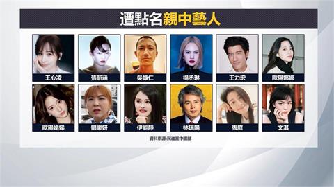 快新聞／3舔共藝人失聯難查處　文化部證實：沒台灣戶籍無法通知到案