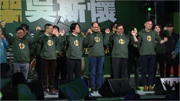 夜線／護國保台「下架吳斯懷」之夜 綠營立委選將團結展氣勢