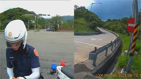 又被導航陰！白牌險上快速道路被警攔　畫面曝光網嘆：台灣二輪很悲哀