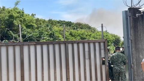 快新聞／黑煙直竄天際！新竹空軍基地驚傳爆炸　消防緊急出動駛入營區