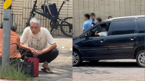 北投76歲老翁國中校門口暴衝！「逆向自撞」燈桿才停下⋯嚇壞放學師生
