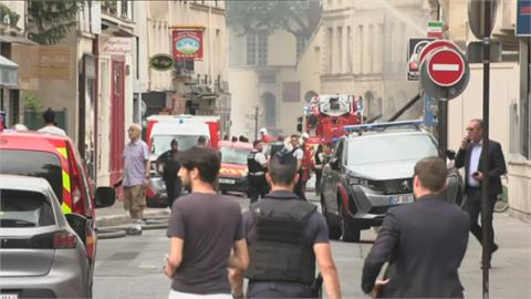 法國巴黎建築物爆炸　火勢猛烈至少16人傷