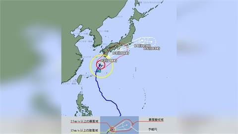 薔蜜颱風逼近沖繩　2.3萬戶停電、超過230航班取消