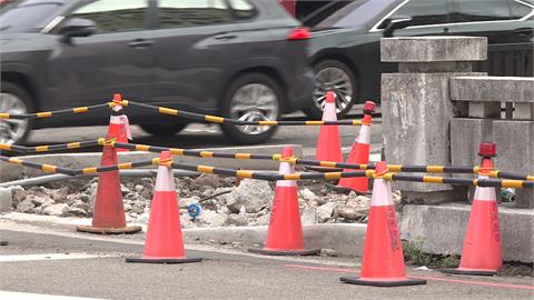 興富發建設認養台中人行道　議員痛批：施工8個月未完工