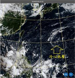 冷心低壓接近中！　鄭明典分析「這時間」接近台灣：會加強午後對流