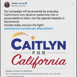 卡戴珊家族狂事再一樁 凱特琳詹納要選加州州長