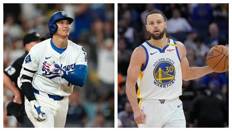 MLB(影)/「詹皇」分享獨特見解!大谷翔平與NBA神射手柯瑞有「一特點很相似」
