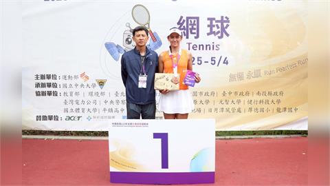 全大運／首度參賽大一菜鳥萬奕彣女單摘金！臺師大蔡右承／黃奕翔勝國體男雙二連霸