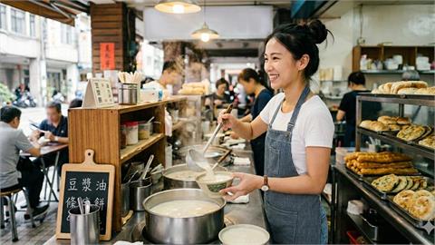 新莊豆漿店闆娘穿太辣？眼鏡男竟當眾「脫褲擼JJ」畫面曝光…網反胃：快報警