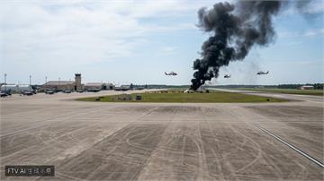 希臘F-4戰機航空展失事墜毀　機上飛行員生死未卜