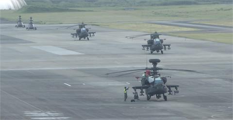 圖輯／漢光39號演習預演　F16戰機衝場、黑鷹直升機起飛畫面曝光
