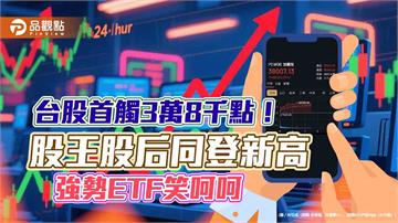 台股新紀錄38096點！股王股后、00929同創新高　00919填息