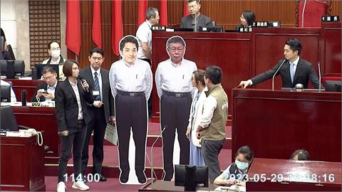 蔣萬安市政總質詢　綠打柯文哲雙城論壇呆帳要討債
